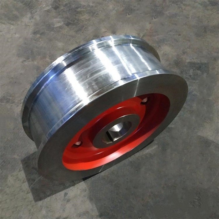 Forging Investment Casting Products 65Mn Railway Train Wheels