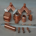 CuW Alloy Fabricated Tungsten copper alloy parts W70 W80 W90 18.0g/cm3