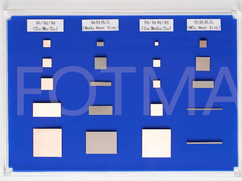 Cu/MoCu/Cu (CPC) Heat Sink Electronic Packaging Materials