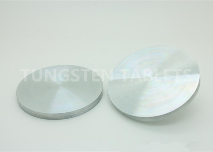 W -1 Tungsten Products Diameter 5mm-100mm Pure Tungsten Tablets