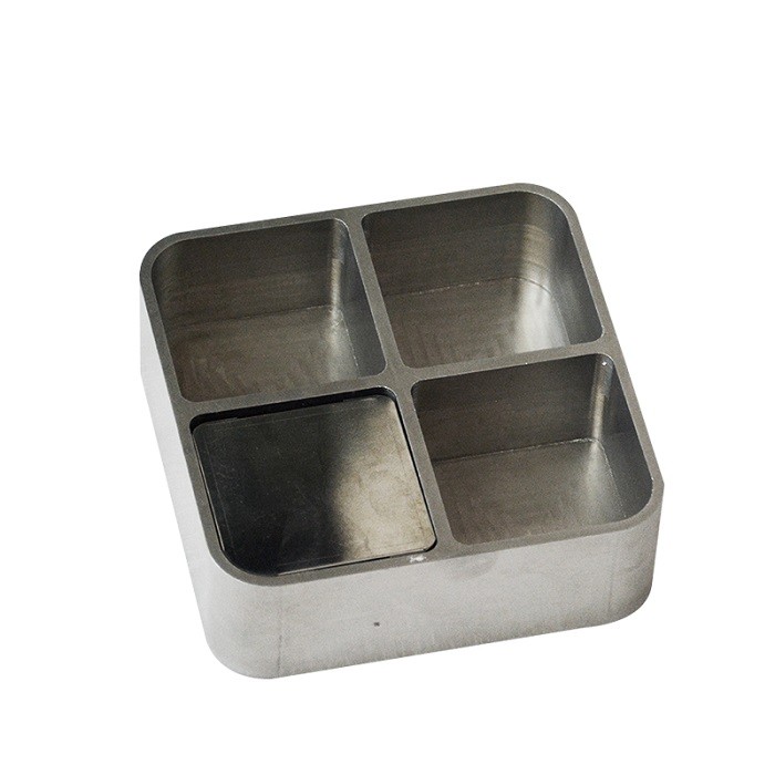 750mm Height Molybdenum Products Square Molybdenum Crucible With / Without Cover