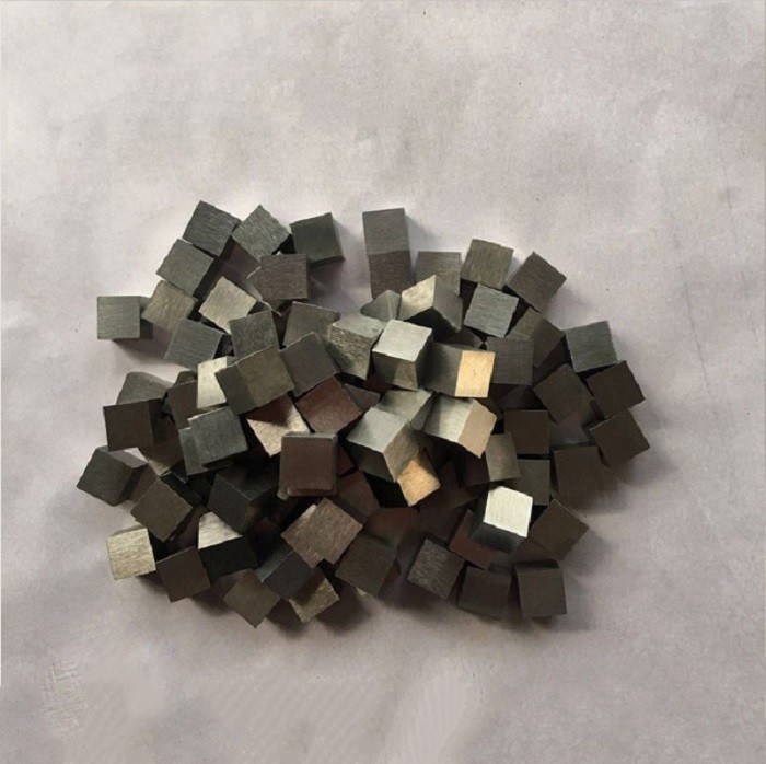 MILT Heavy Tungsten Alloy Cube 3.0mm 4.0mm Heavy Metal For Weight Balancing
