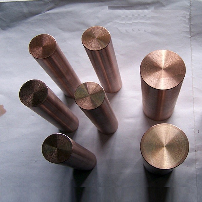 W80 W70 CuW Tungsten Alloy Rod Copper Tungsten Bars Plates