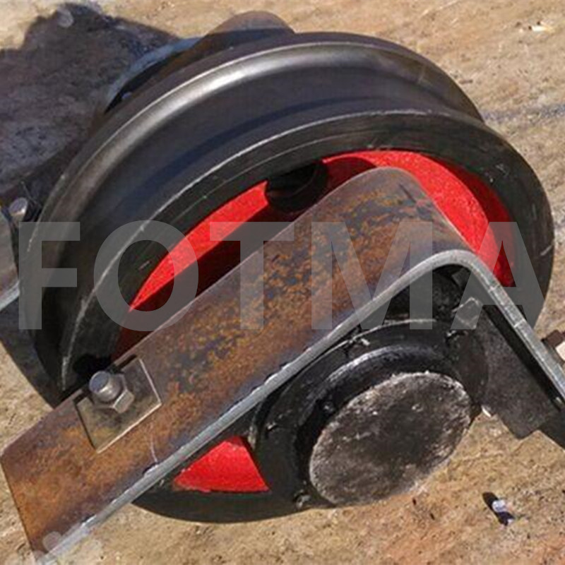 300mm - 2000mm Investment Casting Products Crane Rail Wheels